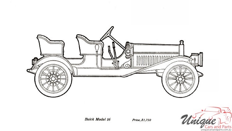 1910 Buick Specifications Brochure Page 3